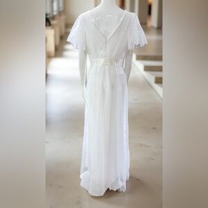 Elegant White Maxi Dress